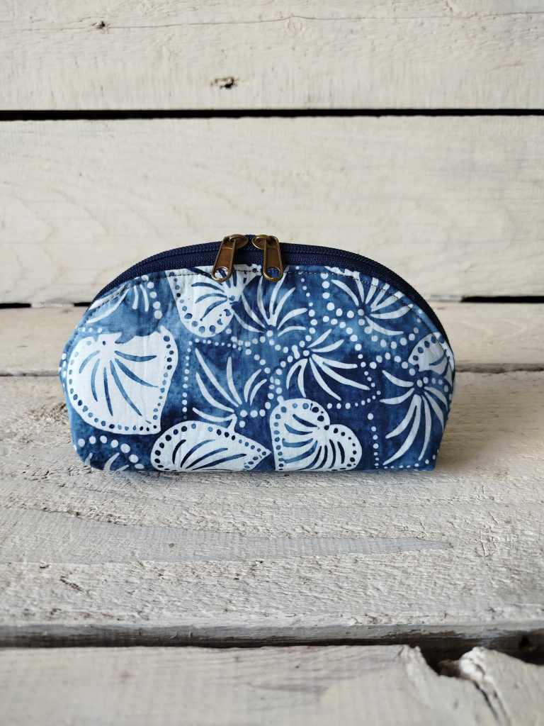 Small Semi-Circle Cosmetic Bag