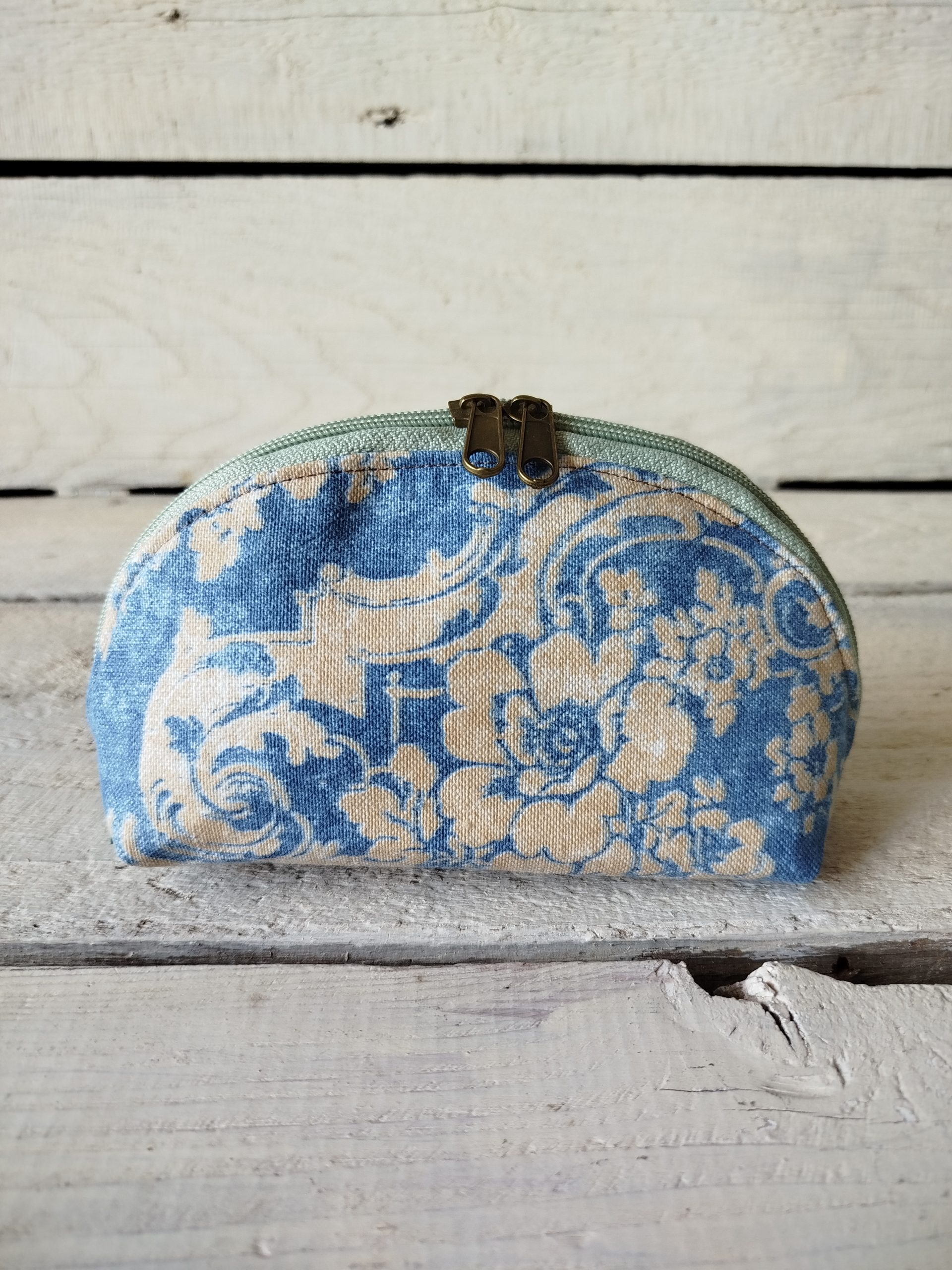 Small Semi-Circle Cosmetic Bag