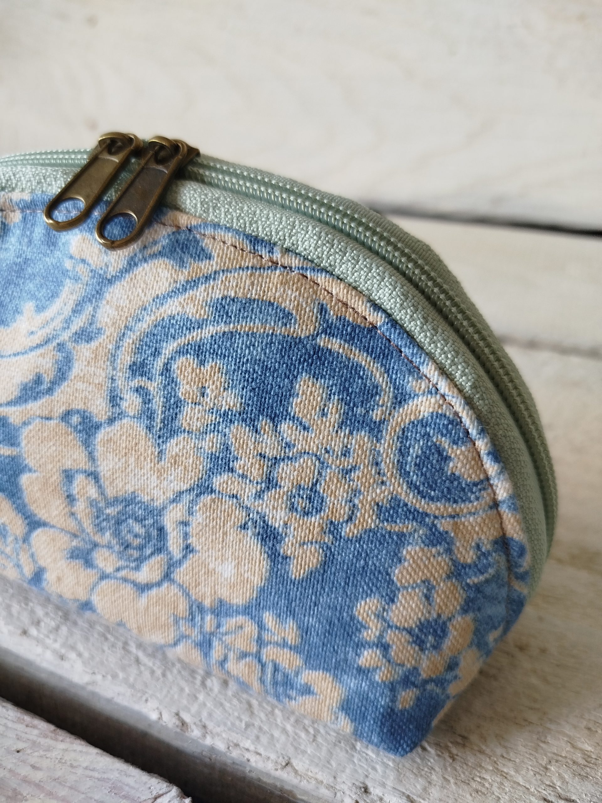 Small Semi-Circle Cosmetic Bag - Image 2