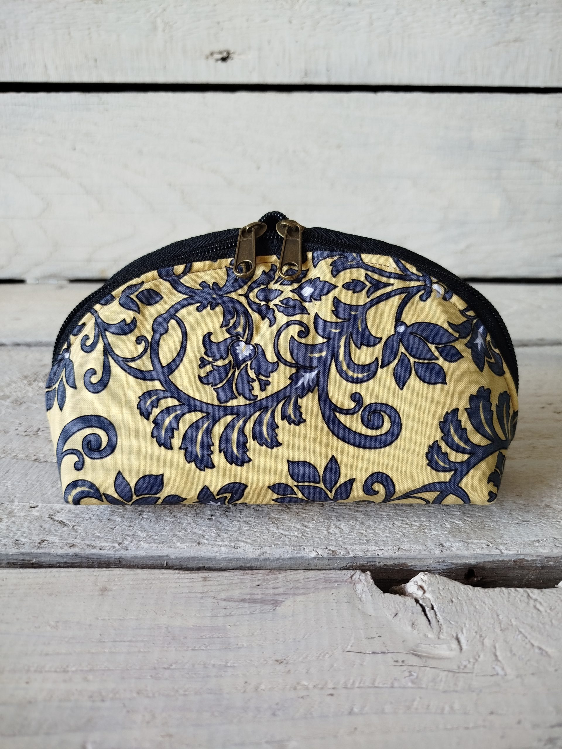 Small Semi-Circle Cosmetic Bag