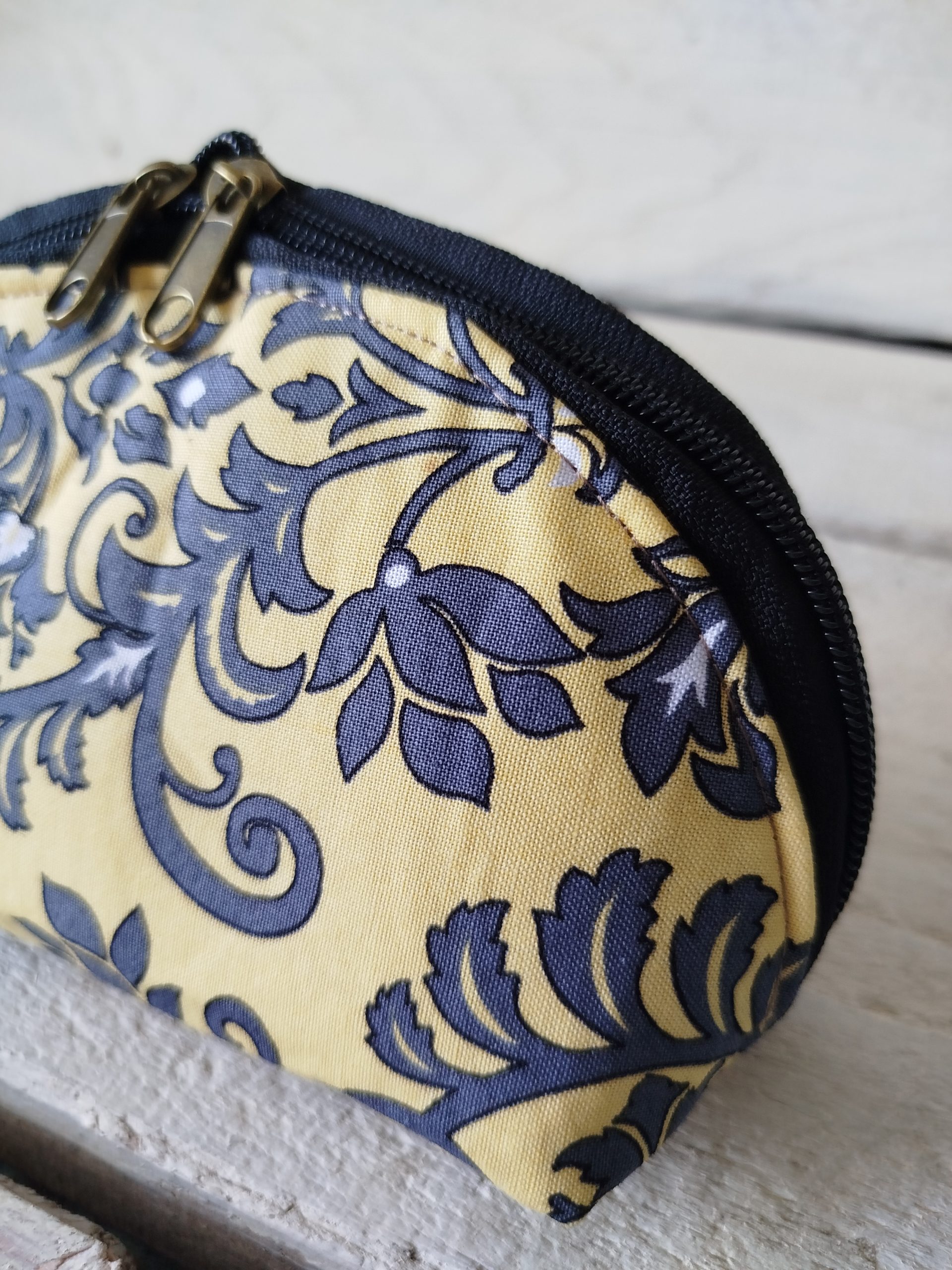 Small Semi-Circle Cosmetic Bag - Image 2