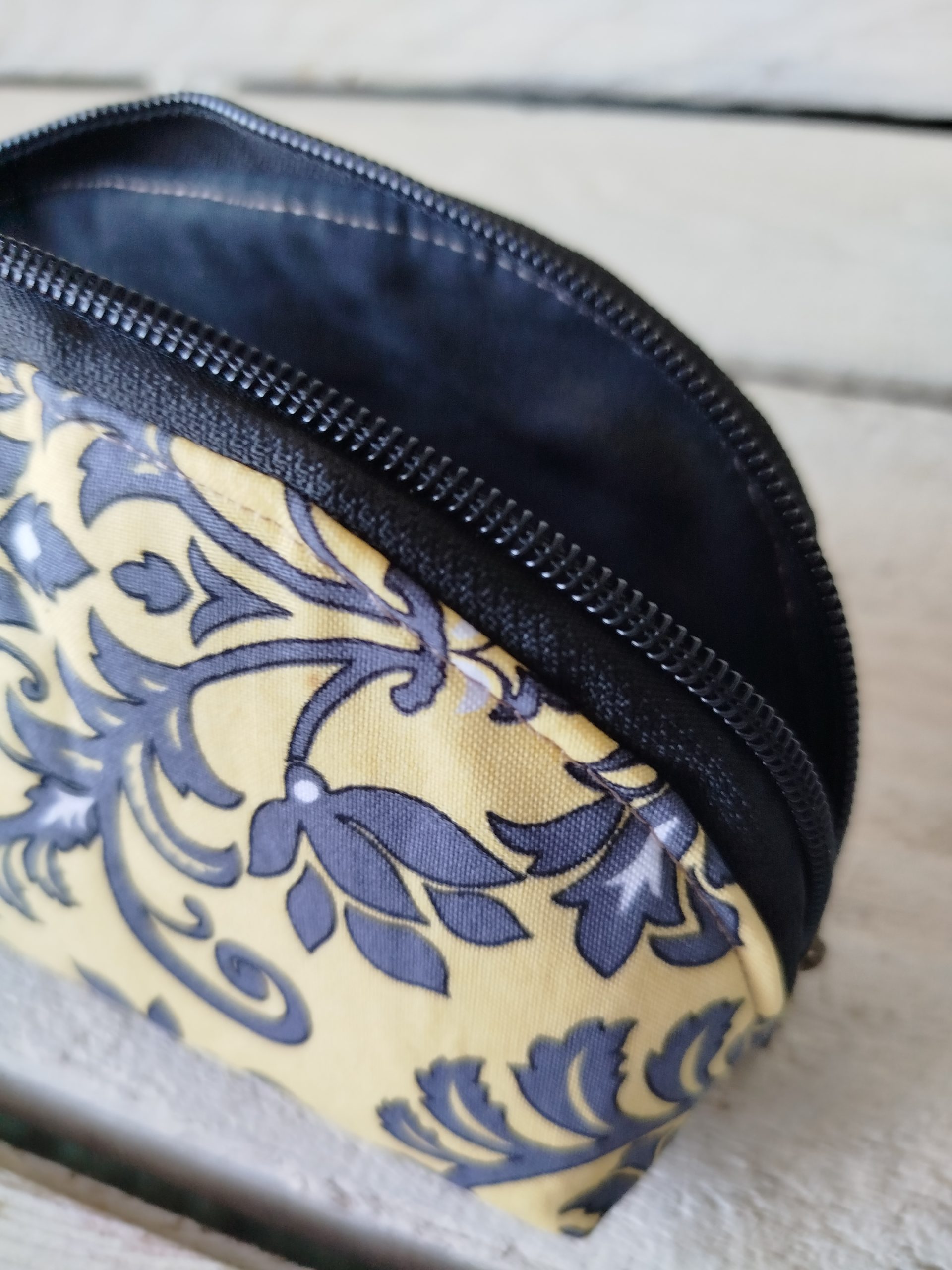 Small Semi-Circle Cosmetic Bag - Image 3