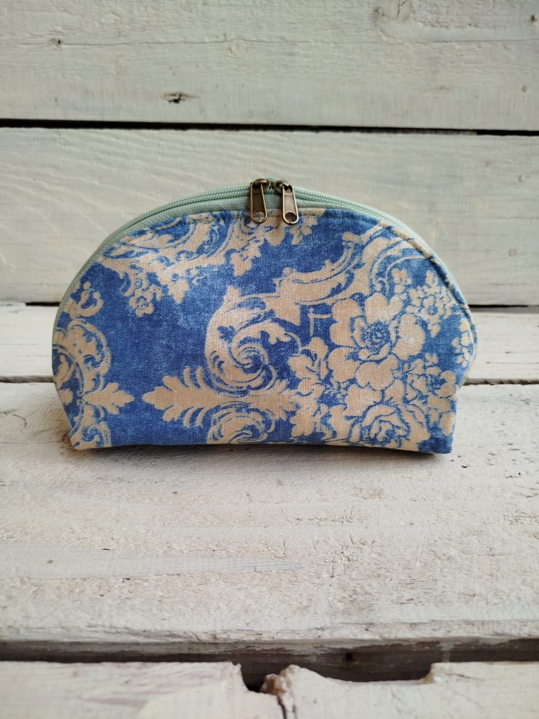 Semi-circle cosmetic bag (big)